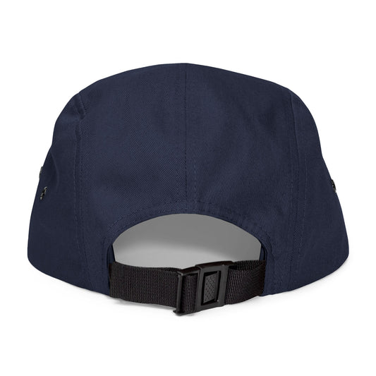 Cutesy Crest 5-Panel Cap — Navy (Since 2020 Embroidery)